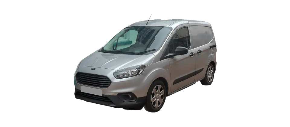 Fotoğraf: Vauxford · CC BY-SA 4.0 · Wikimedia Commons Ford Tourneo Courier 1. nesil