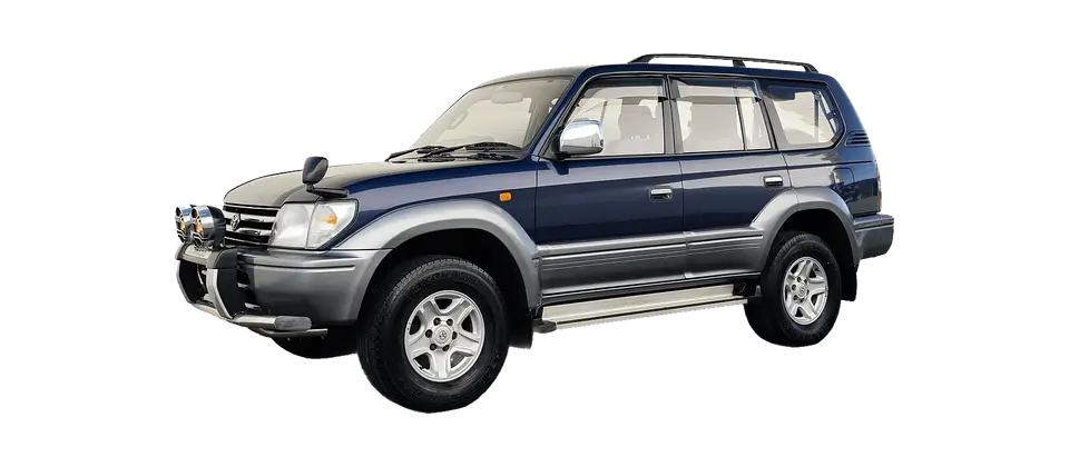 Fotoğraf: Guyon from Richmond, VA, United States of America · CC BY 2.0 · Wikimedia Commons Toyota Land Cruiser Prado J90